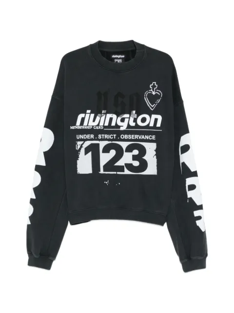 RIVINGTON ROI REBIS sudadera con estampado gráfico