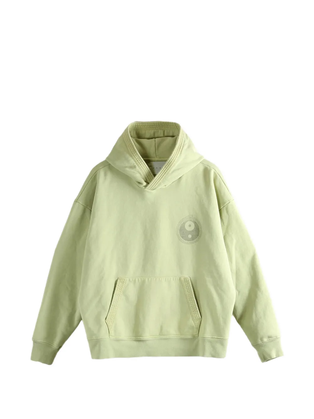 D-R-G-N Orobouros Gi graphic-print hoodie - Verde