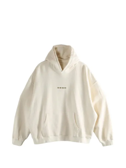 D-R-G-N YOTH logo-print hoodie
