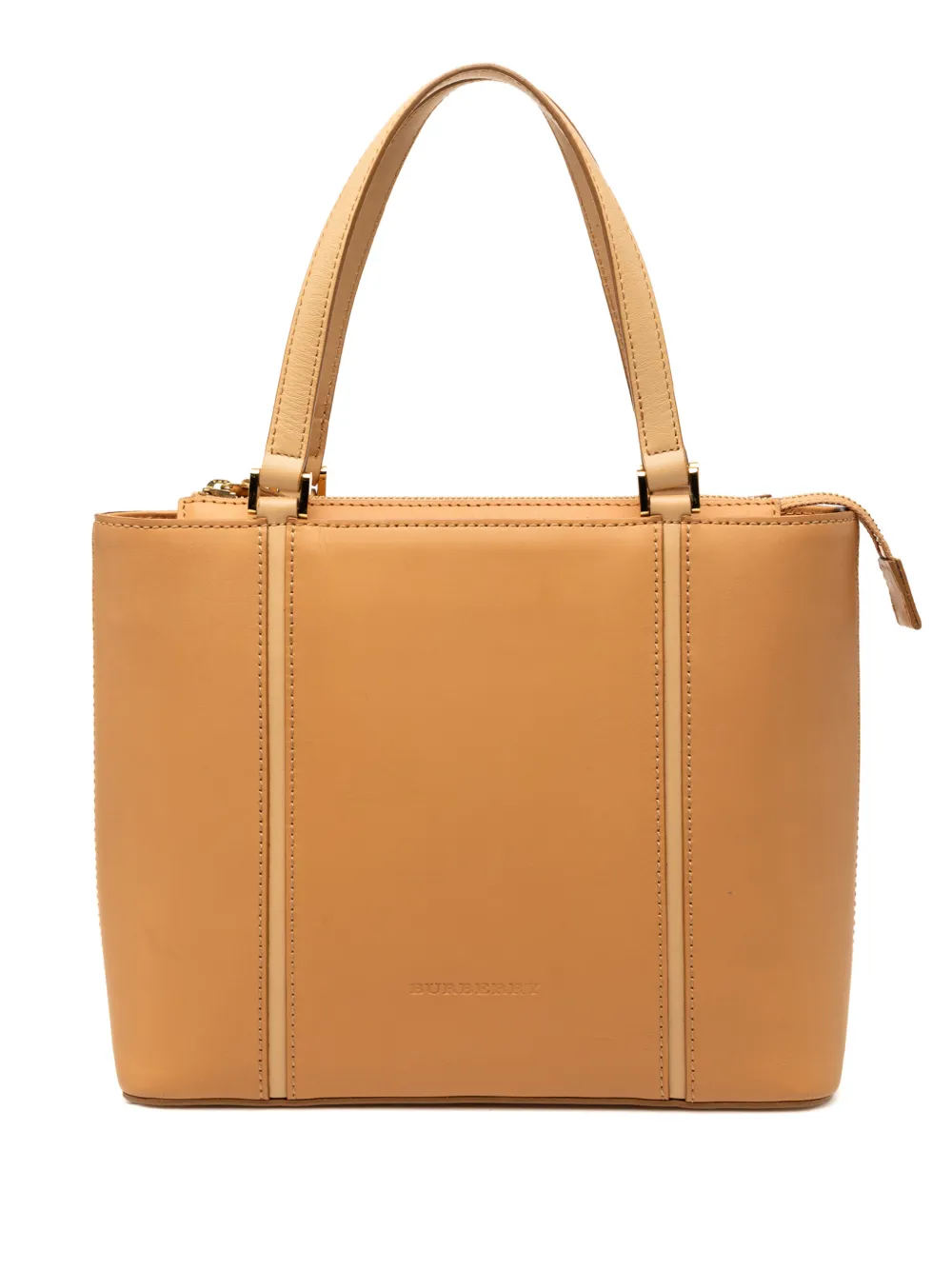 Burberry Pre-Owned 2000-2017 Leather tote bag - Braun