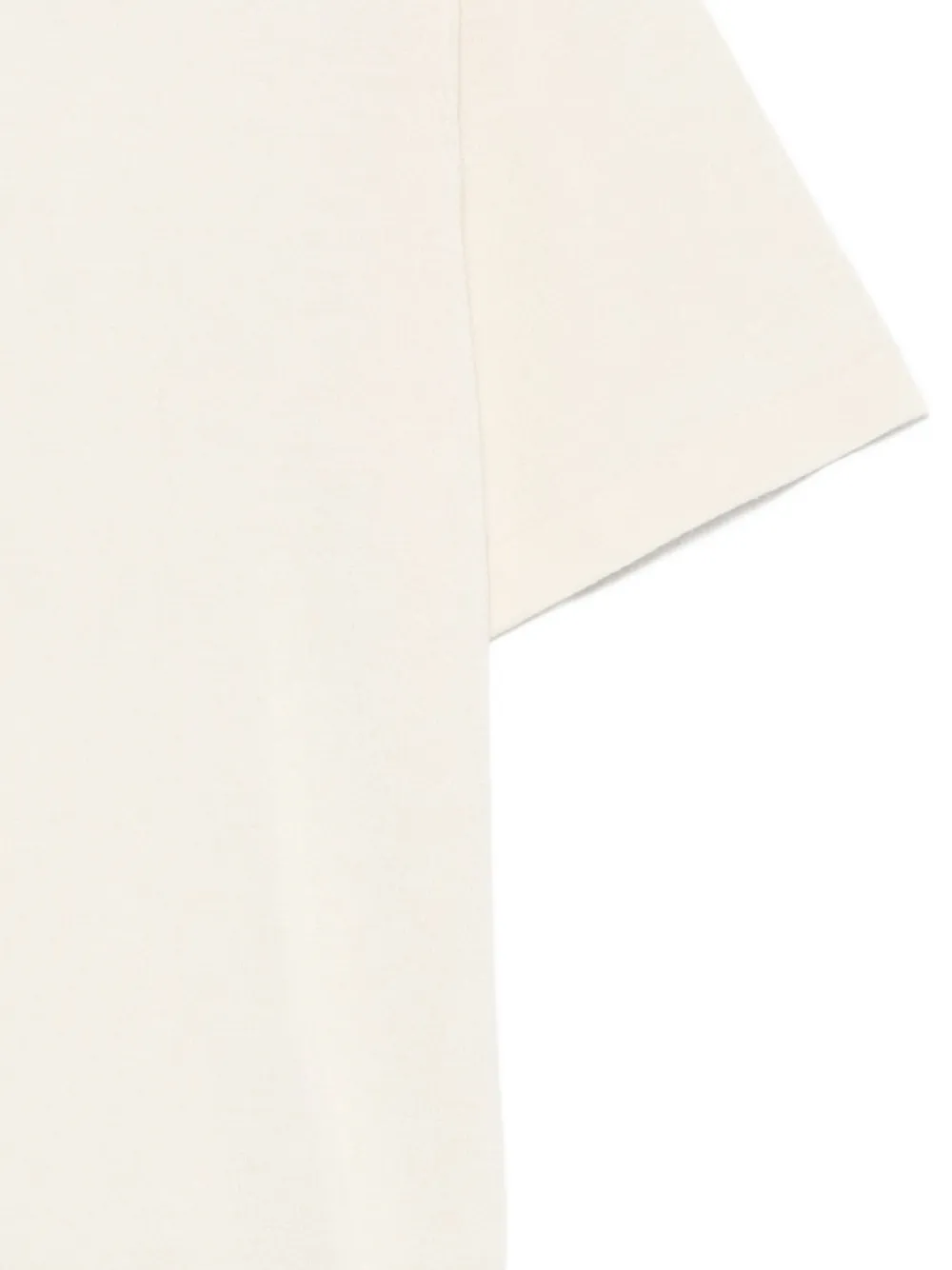 Roberto Collina Gebreid T-shirt Beige