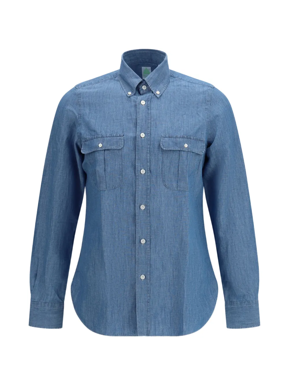 Finamore 1925 Napoli Zurigo pocket shirt - Blu