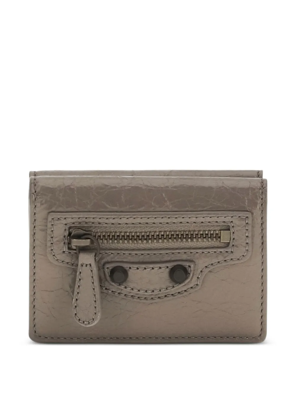 Balenciaga Le City leather wallet - Grigio