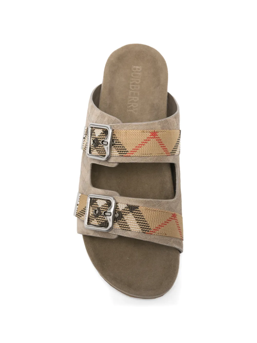 Burberry buckle sandals Beige