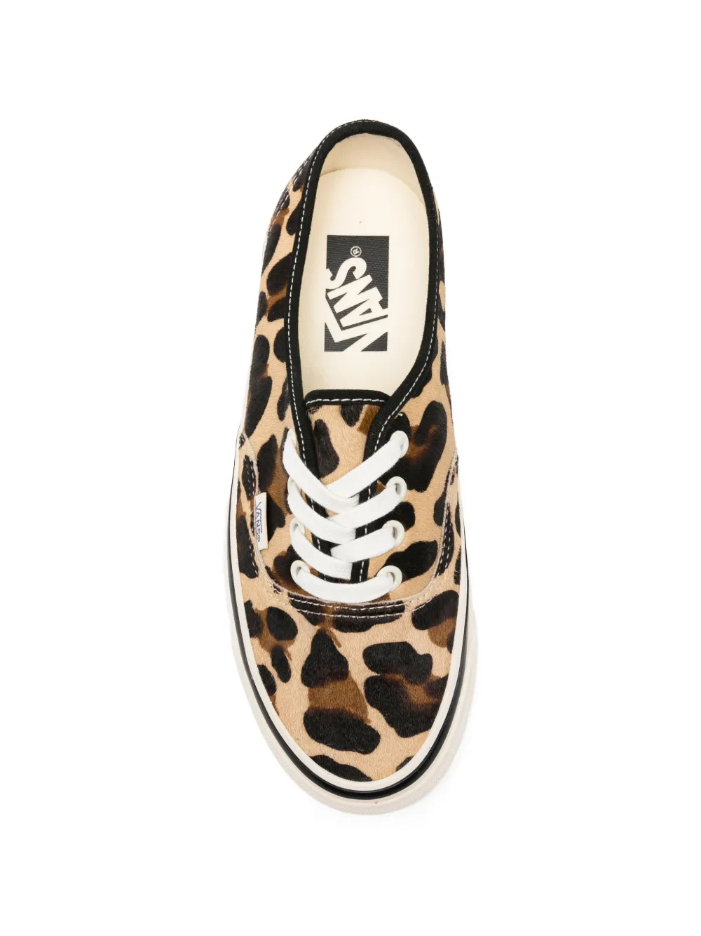 Vans Authentic leopard-print sneakers Beige