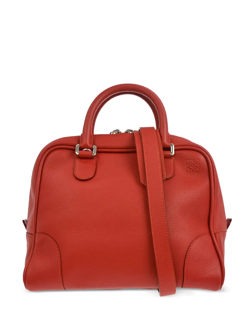 Loewe Pre-Owned 2014 Amazona 75 leather tote bag - Rosso