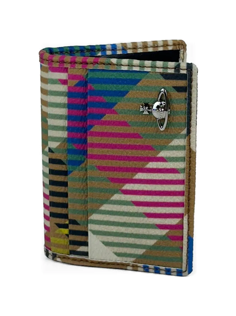 Vivienne Westwood Orb-plaque card holder - Multicolore