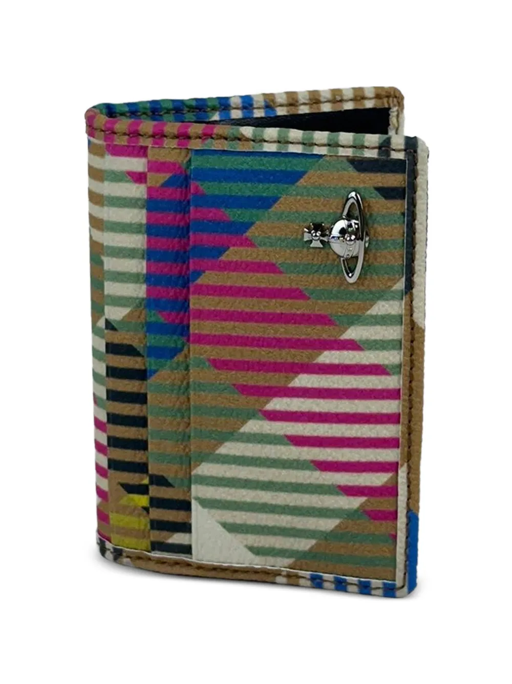 Vivienne Westwood Orb-plaque card holder - Mehrfarbig