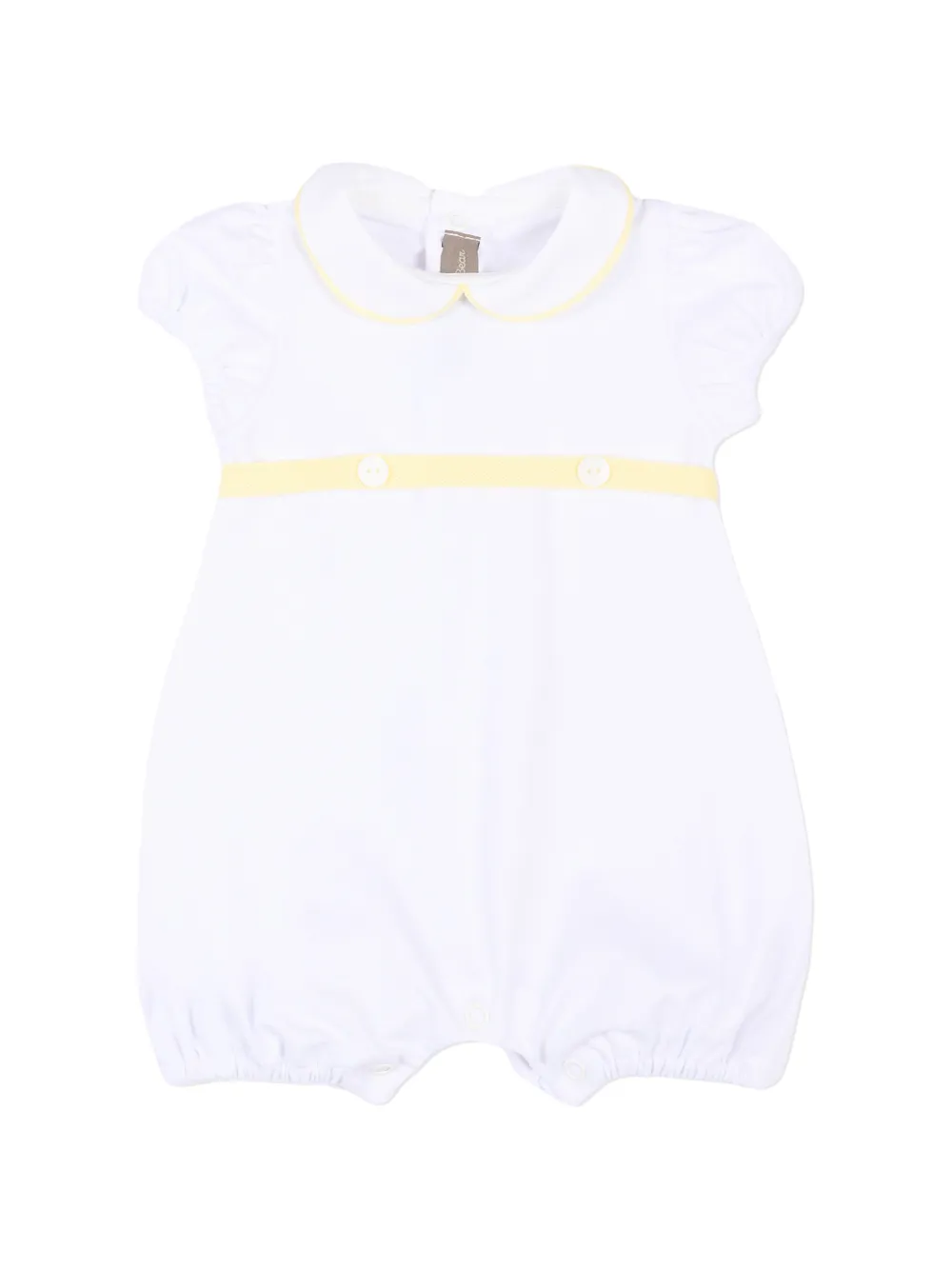 Little Bear button babywear - Bianco