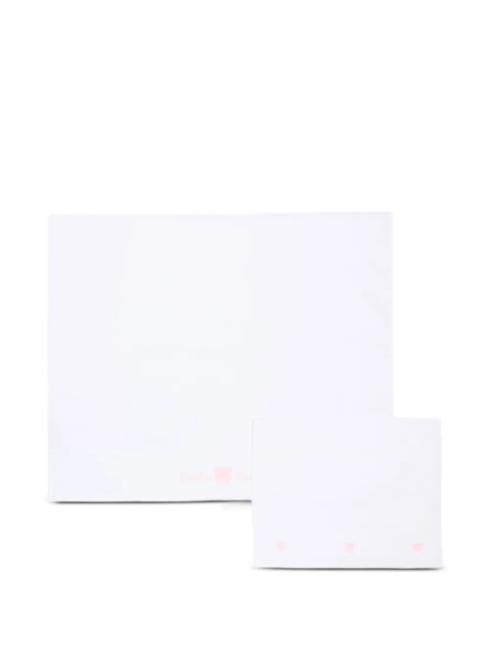 Little Bear cotton blanket - Bianco