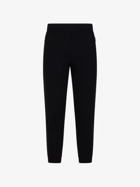 Prada triangle-logo trousers