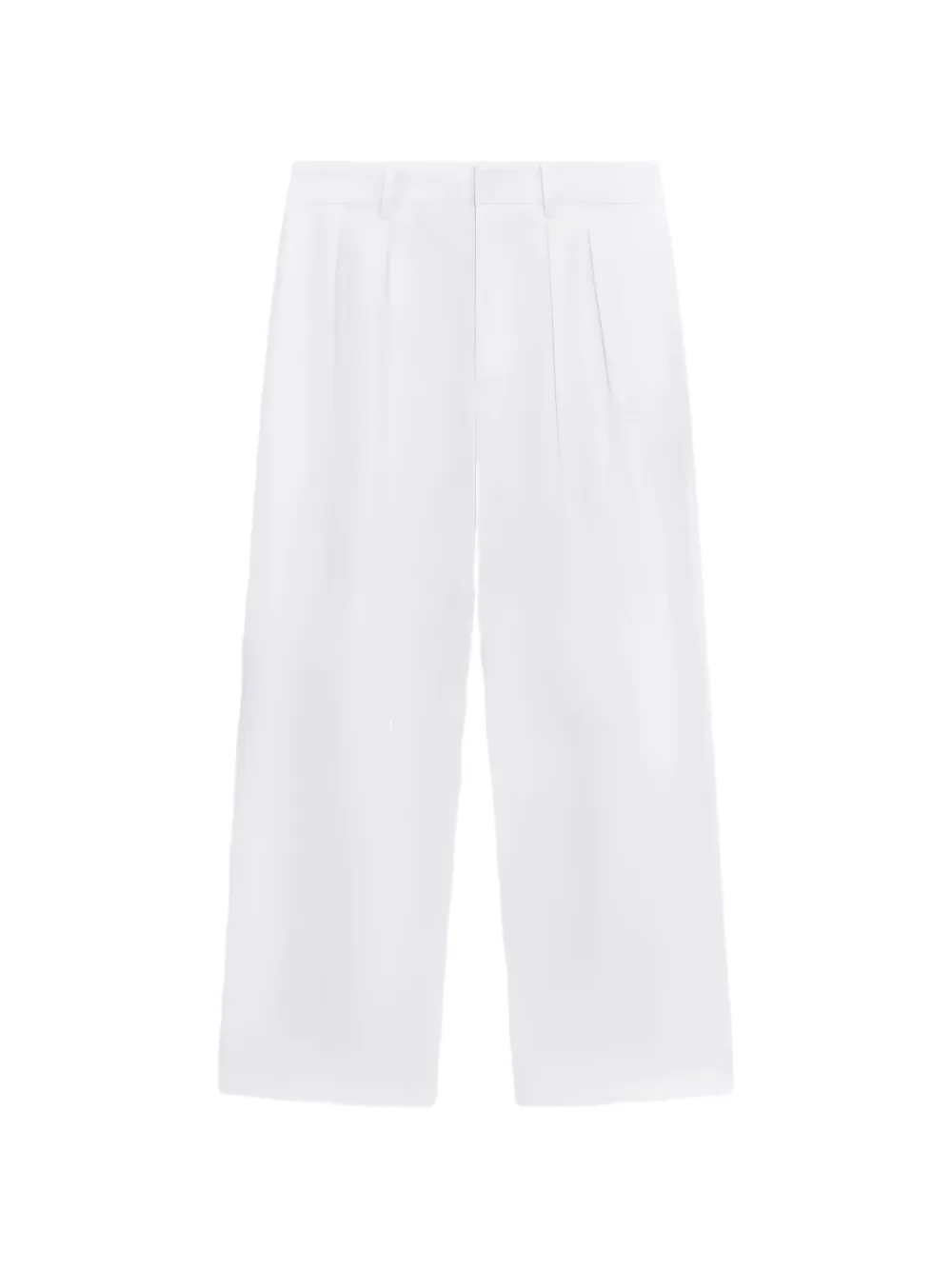 Liviana Conti Phyllis pleated straight-leg trousers - Bianco