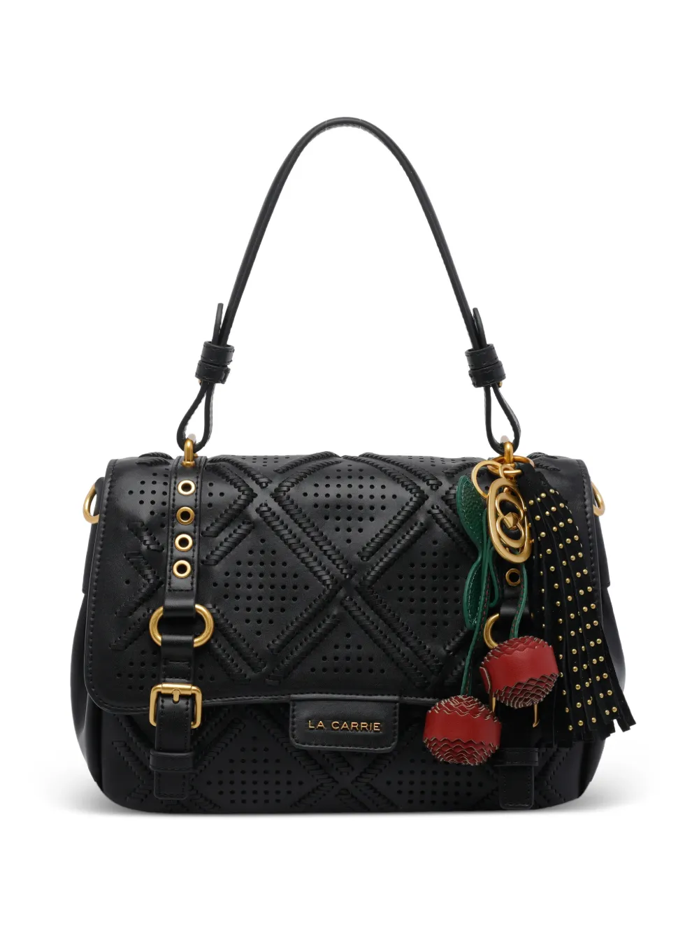 La Carrie medium Labyrinth Atena handbag - Nero