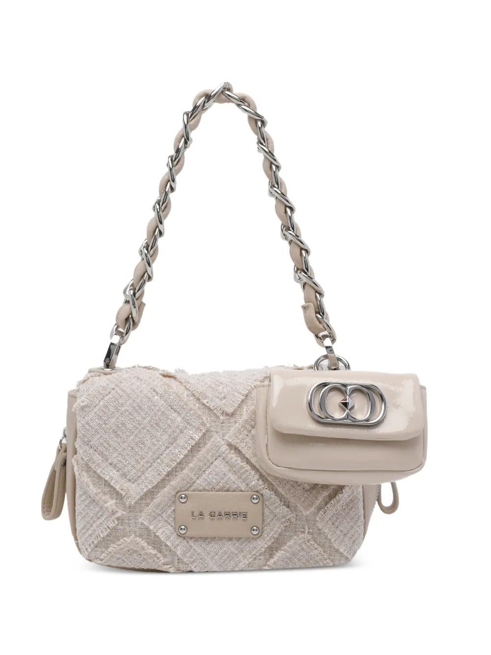 La Carrie Isabel crossbody bag - Toni neutri
