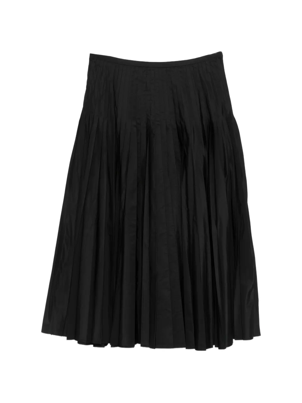 Róhe pleated midi skirt - Nero