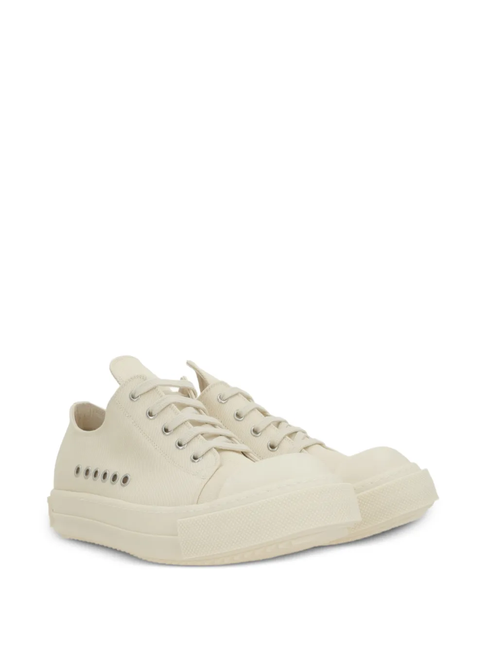 Rick Owens DRKSHDW lace-up sneakers Wit