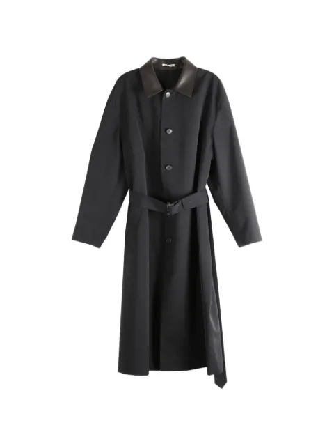 Auralee wool max canvas coat 