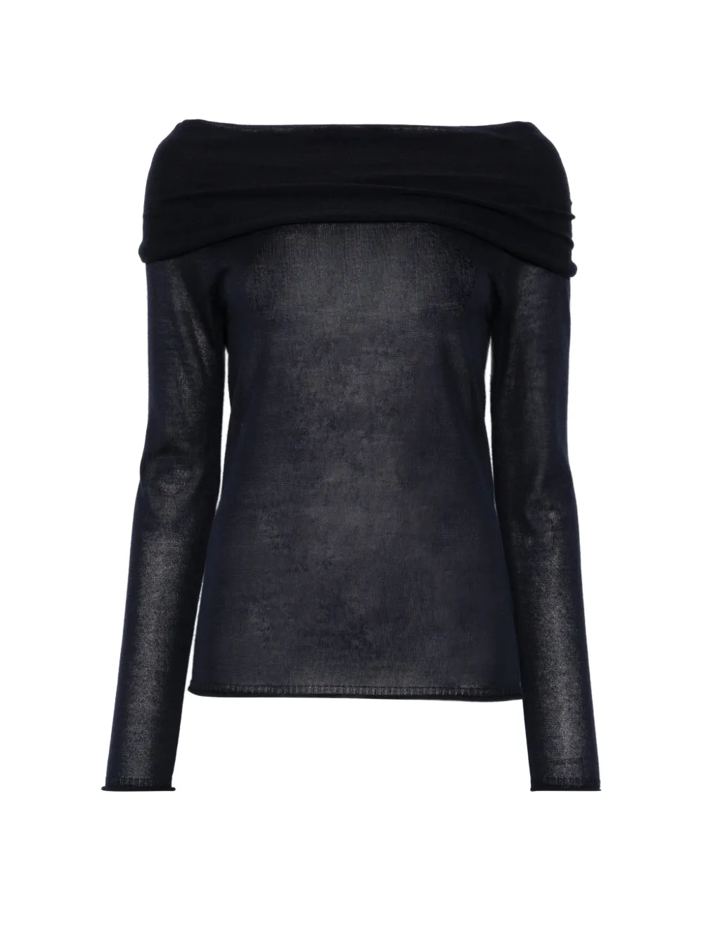 Roberto Collina off-the-shoulder sweater - Blu