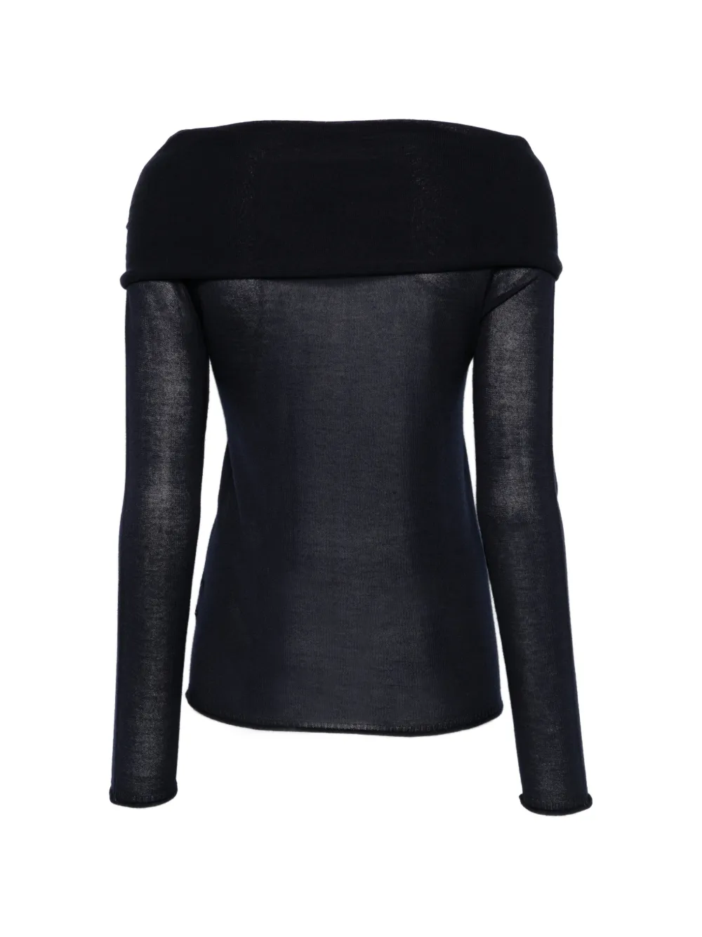 Roberto Collina Off-shoulder trui Blauw