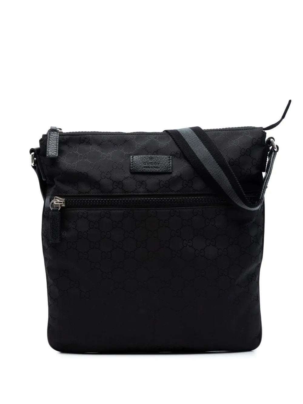 Gucci Pre-Owned 2016-2025 GG Nylon Web crossbody bag - Nero