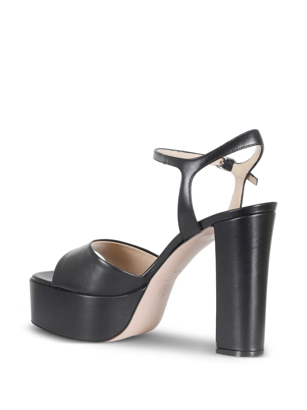 Roberto Festa Addis platform sandals Zwart