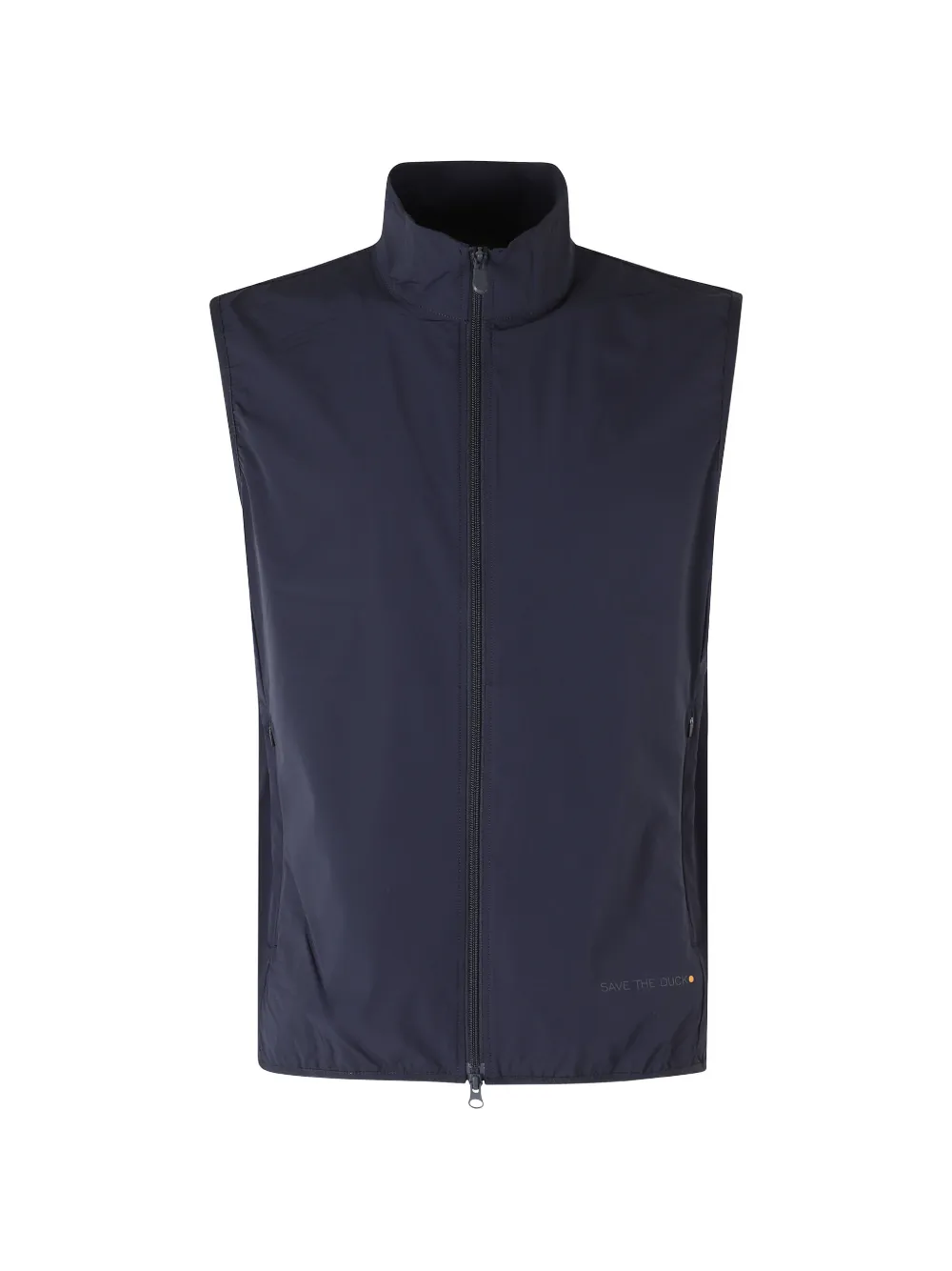 Save The Duck high-neck zip-up gilet - Blue