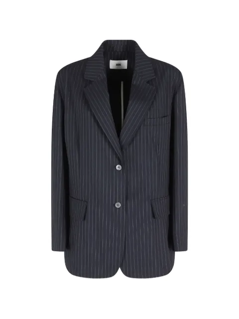 SOLOTRE pinstripe-patterned blazer