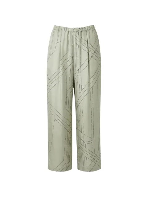 Alysi patterned trousers