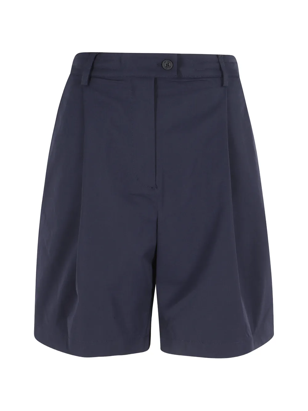 Save The Duck pleated bermuda shorts - Blu