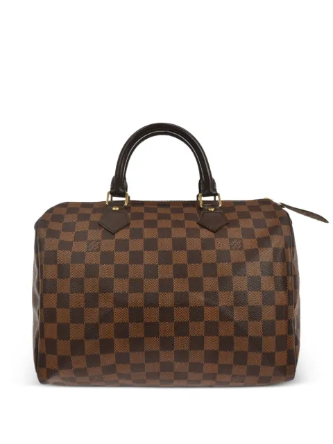 Louis Vuitton Pre-Owned tote Damier Ebène Speedy 30 2012