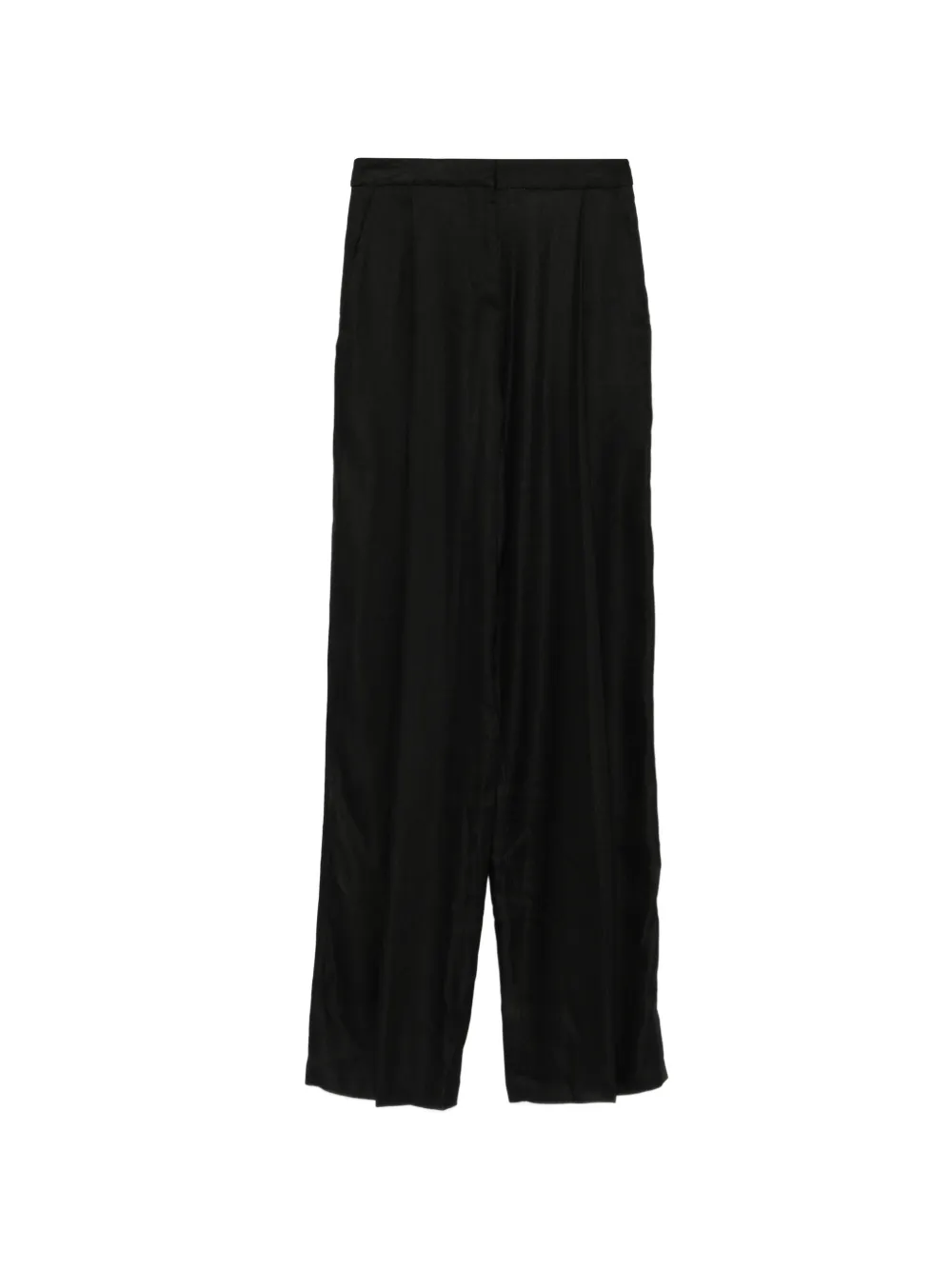 Elisabetta Franchi pleated trousers - Nero