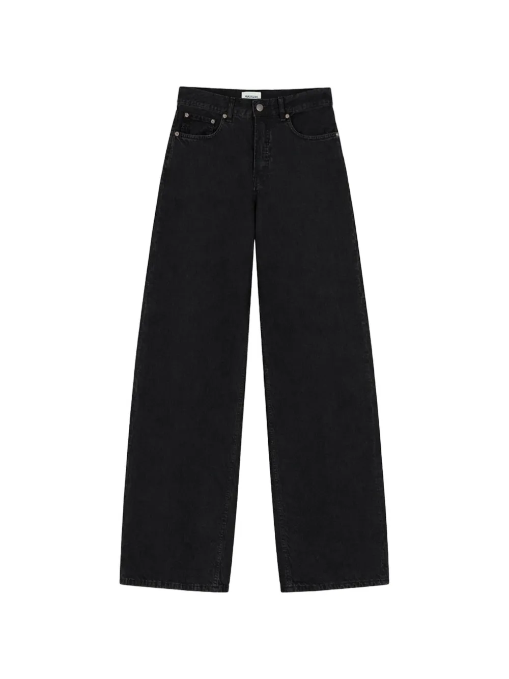 Haikure Bethany twill jeans - Schwarz