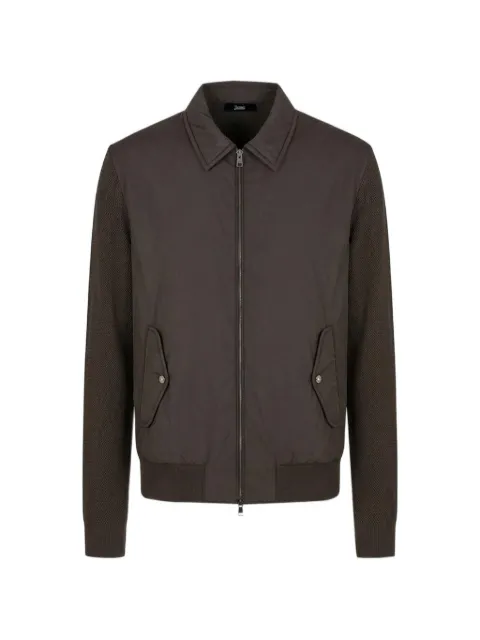 Herno panelled cardigan