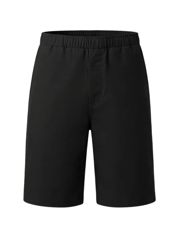 Rier Elasticated-waistband Shorts in Black