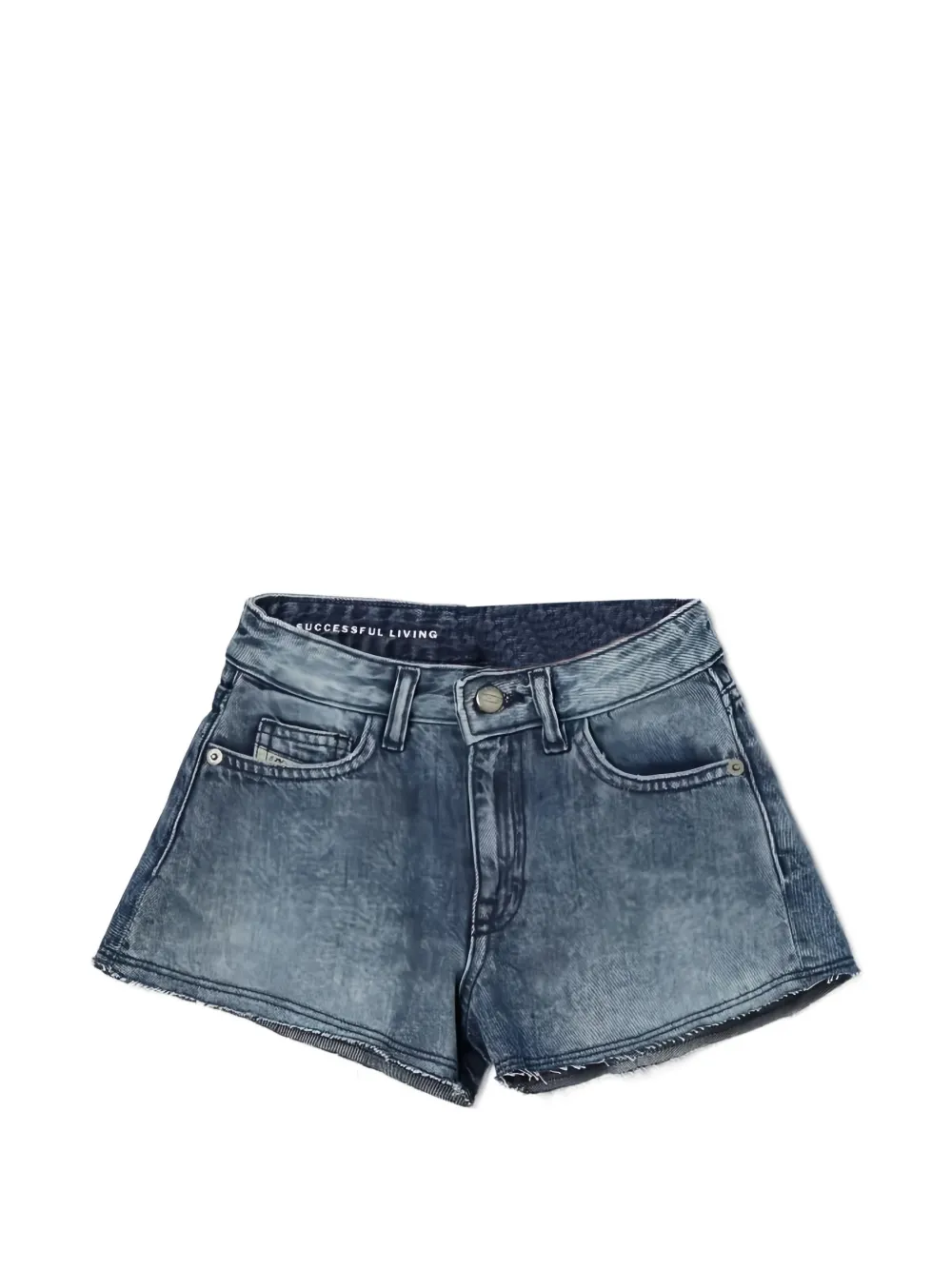 Diesel Kids Plaffy raw-cut shorts - Blau