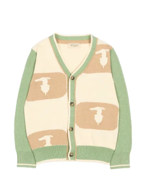 TRUSSARDI JUNIOR V-neck cardigan