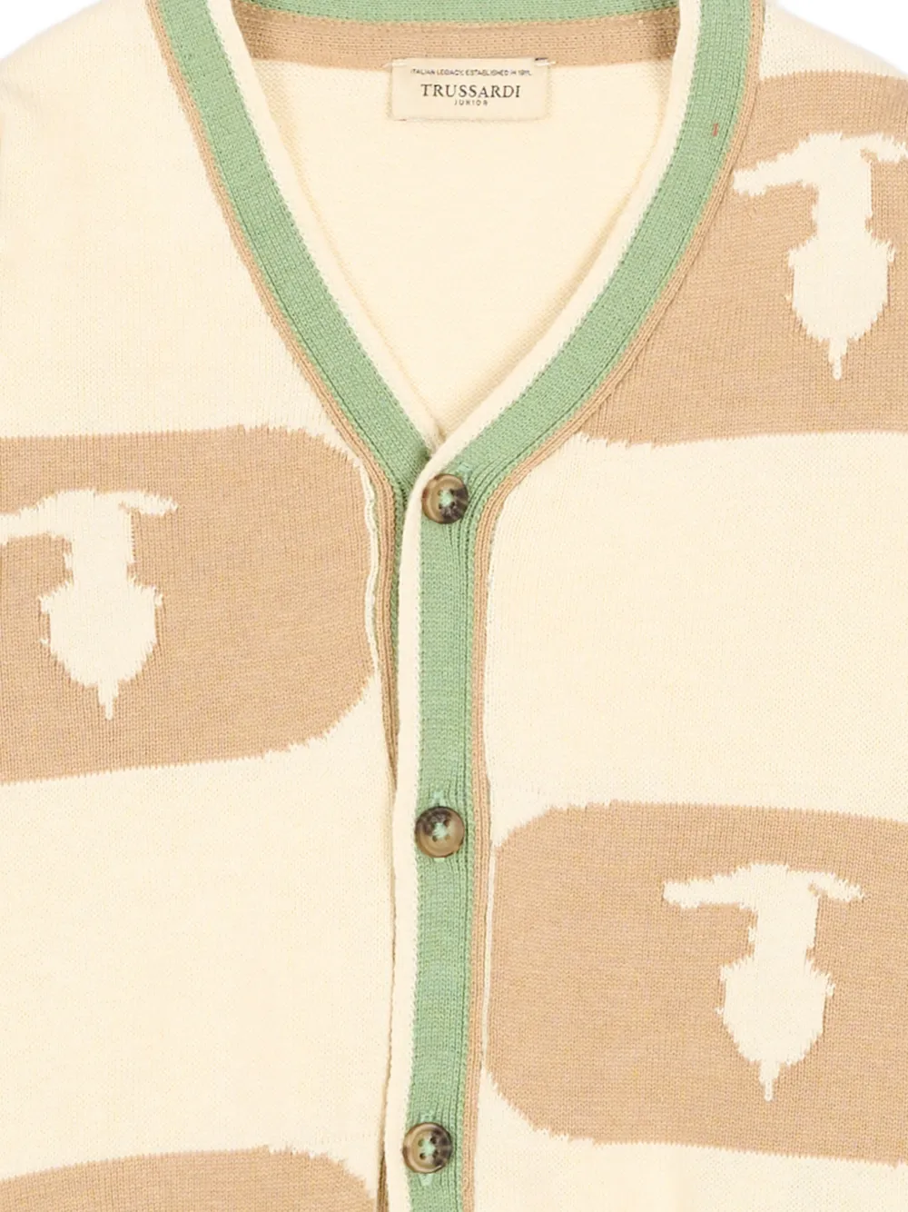 TRUSSARDI JUNIOR Vest met V-hals Beige