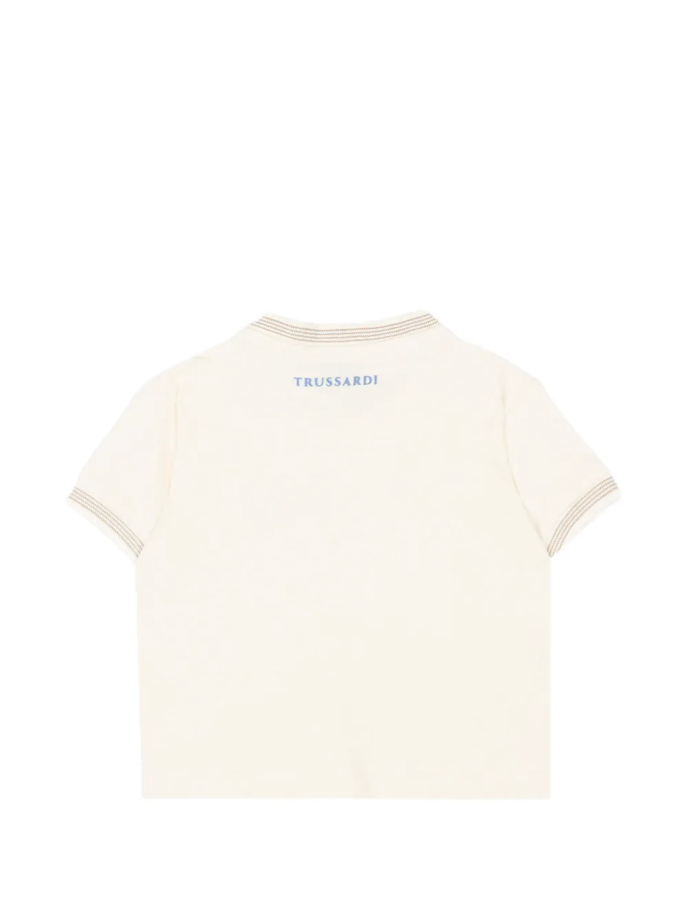 TRUSSARDI JUNIOR T-shirt met logoprint Beige