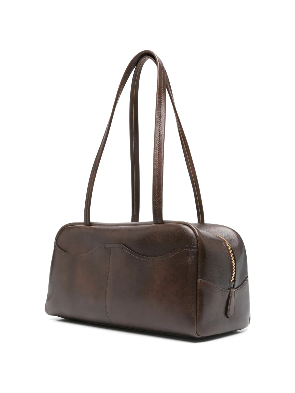 Prada Carry grote schoudertas Bruin