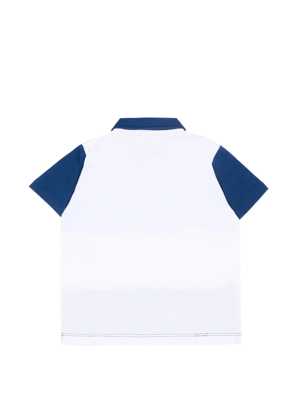TRUSSARDI JUNIOR Poloshirt met korte mouwen en colourblocking Wit