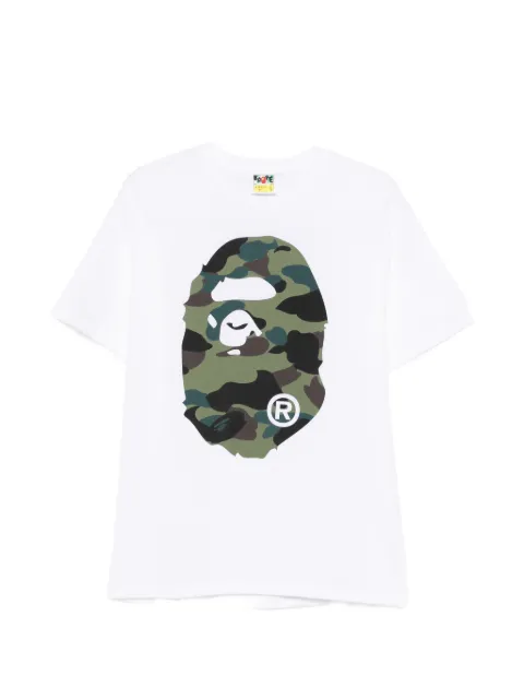 A BATHING APE® Ape Head T-Shirt mit Camouflage-Print