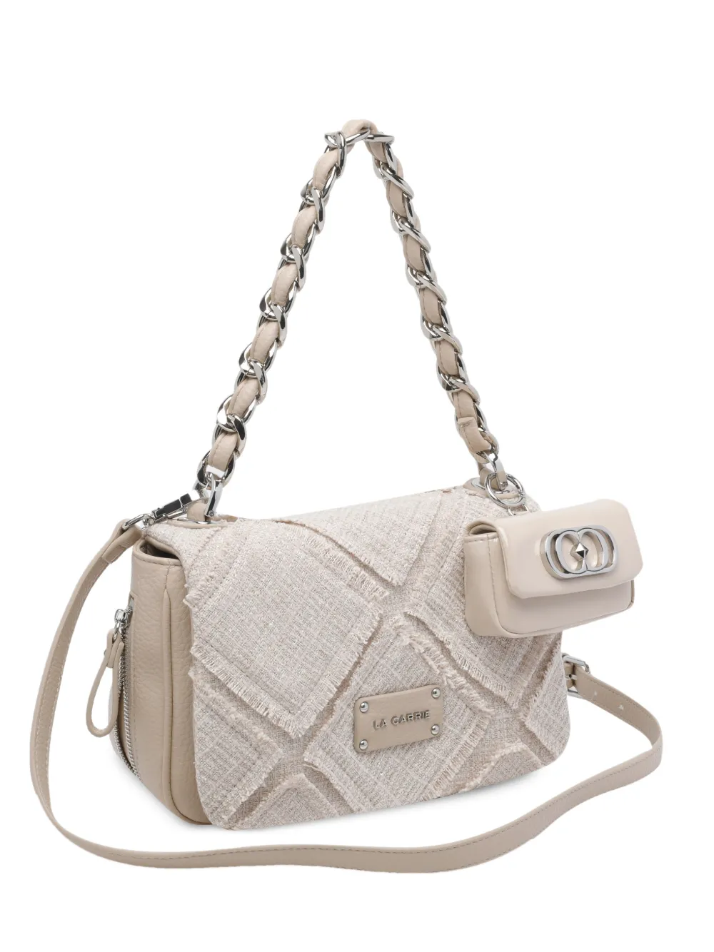 La Carrie medium Isabel crossbody bag - Toni neutri