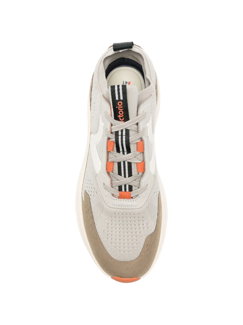 Victoria lace-up sneakers Beige