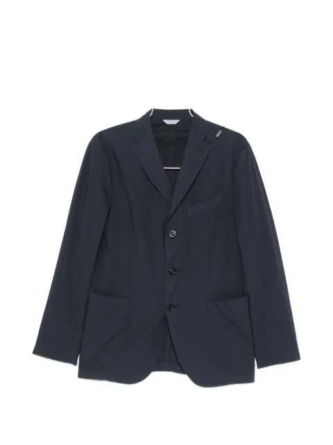 Boglioli single-breasted cotton blazer
