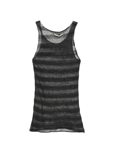 Paloma Wool Dino striped sheer tank top