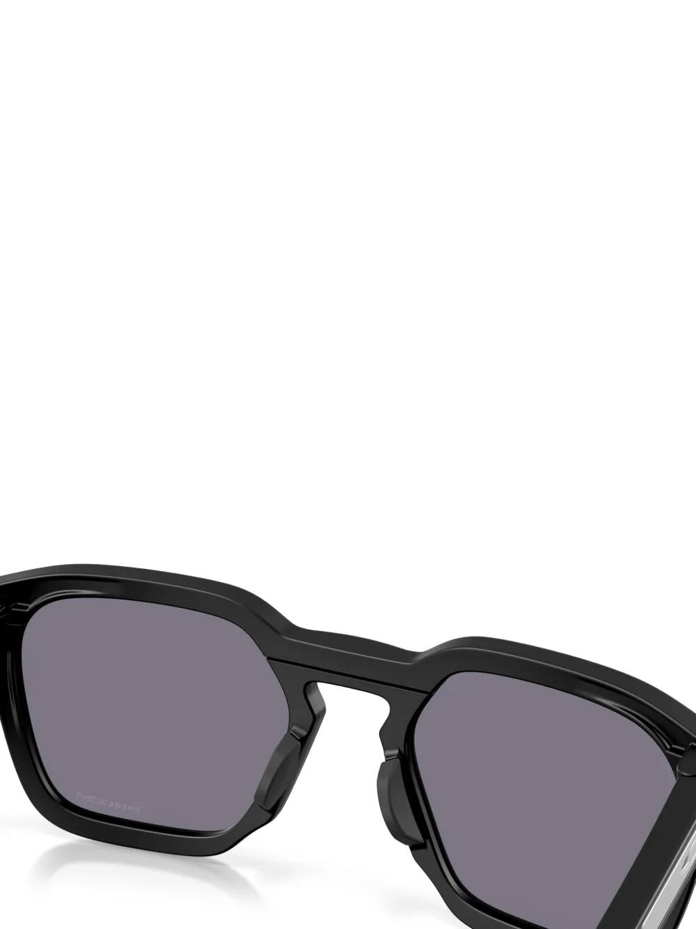 Oakley Zonnebril met geometrisch montuur Zwart