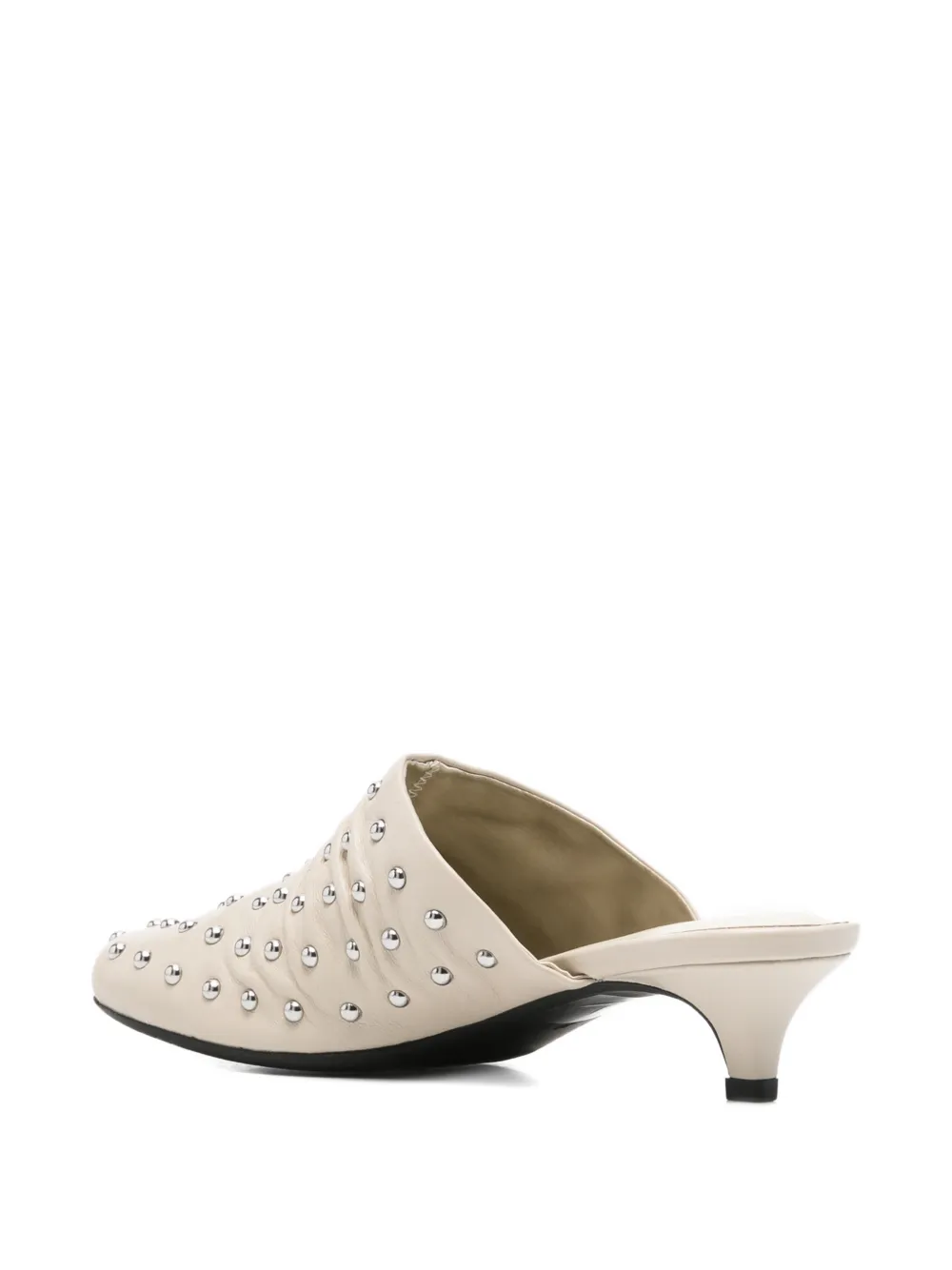 Ash Eloise studded-detail mules Beige