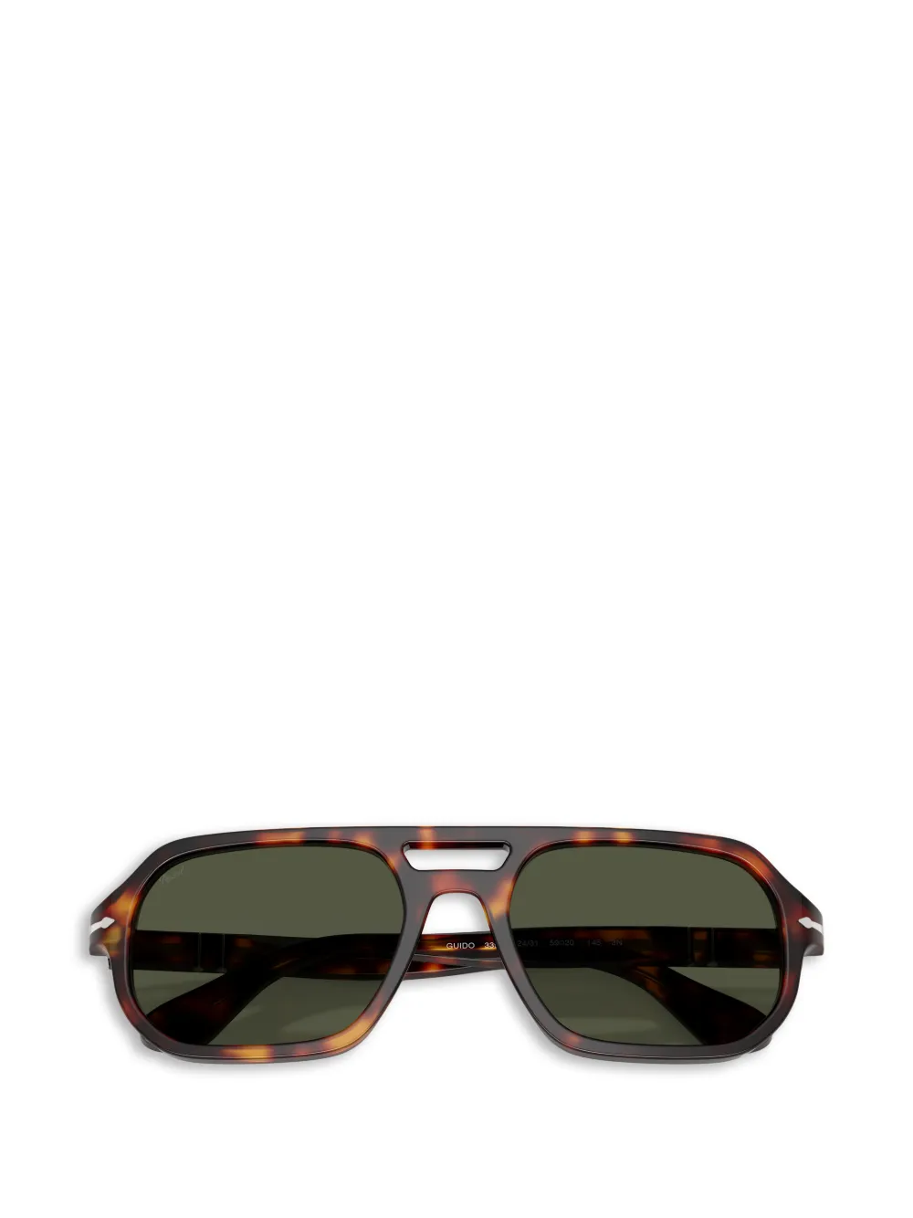Persol Zonnebril met schildpadschild-effect Bruin