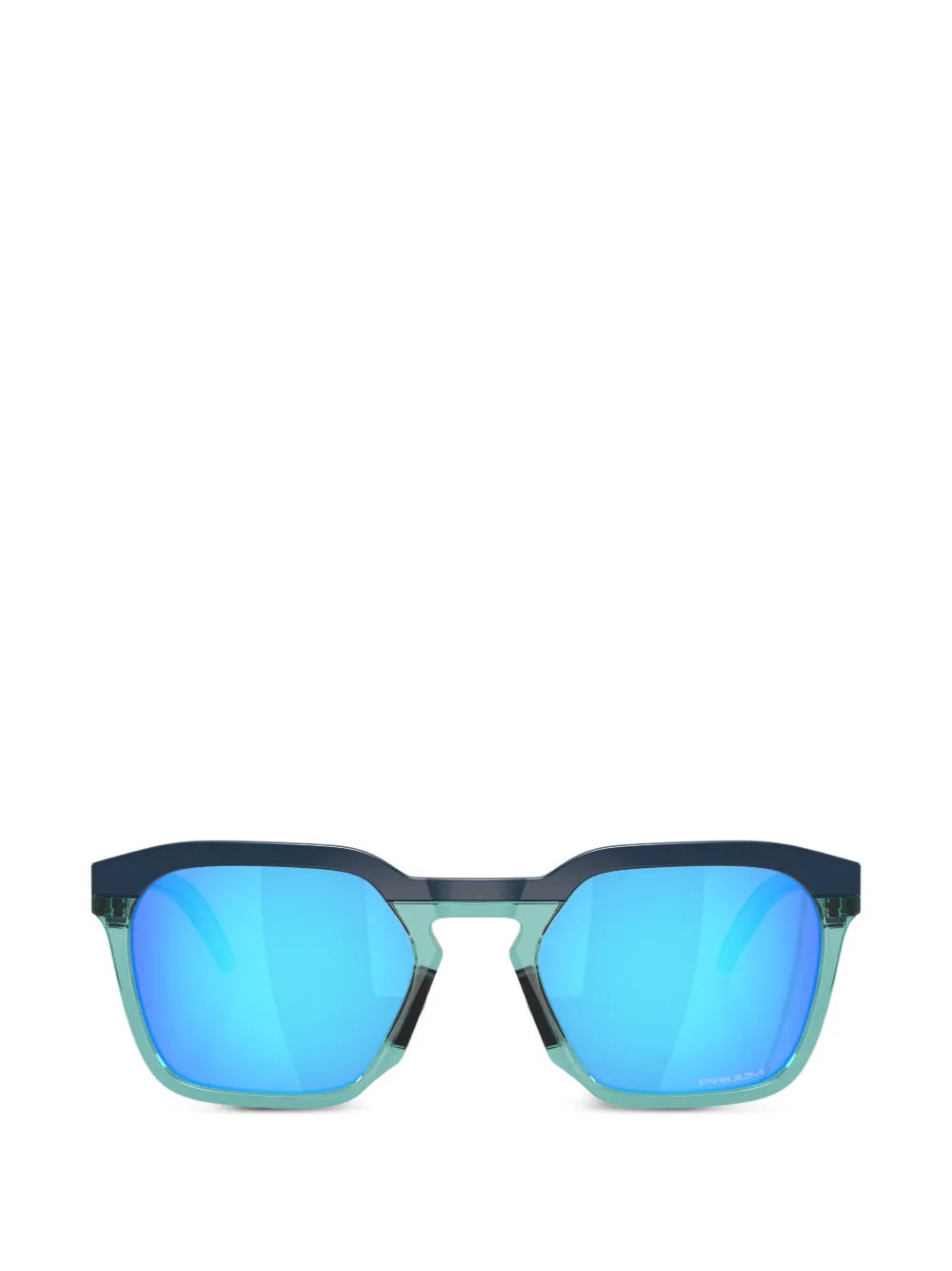 Oakley geometric frame sunglasses - Blu