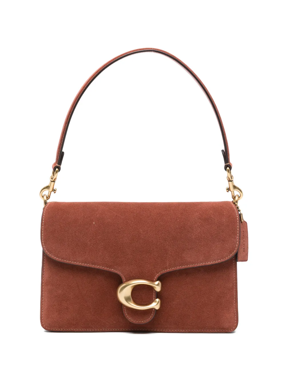 Coach Tabby logo-detail shoulder bag - Marrone